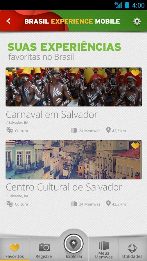    Brasil Experience Mobile- screenshot  