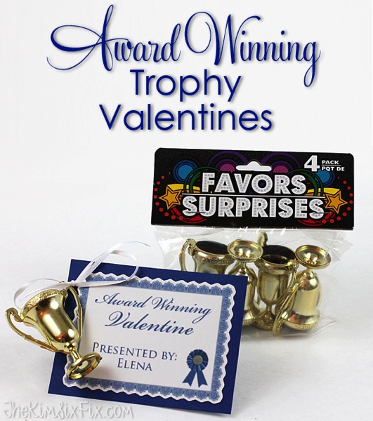 Award winning trophy valentines