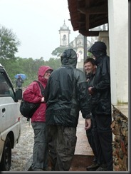 Ouro Preto standing in the rain - Lisa