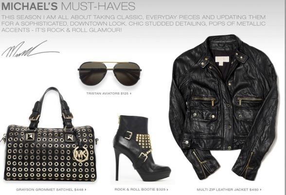DIARY OF A CLOTHESHORSE: Holiday must-haves from Michael Kors
