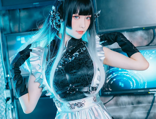 Coser@Ely_eee (ElyEE子) 賽博女僕 Melanite黑榴石