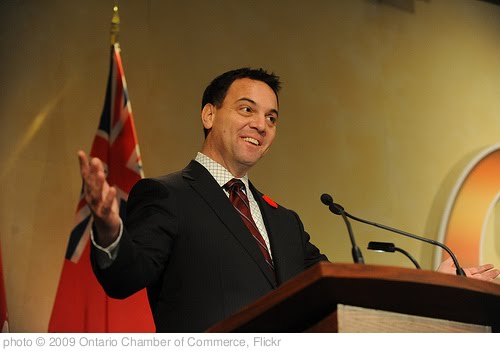 'Tim Hudak takes the stage' photo (c) 2009, Ontario Chamber of Commerce - license: http://creativecommons.org/licenses/by-nd/2.0/