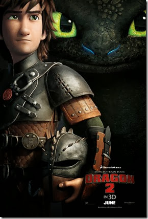 how to train your dragon 2 teaser poster