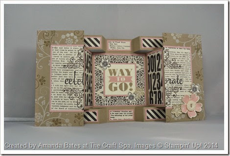 Double Display Birthday Card for Shelli, Amanda Bates at The Craft Spa (3)