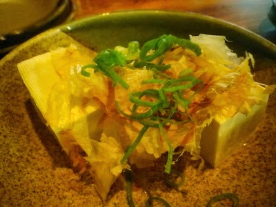 久々に食べた豆腐、冷奴