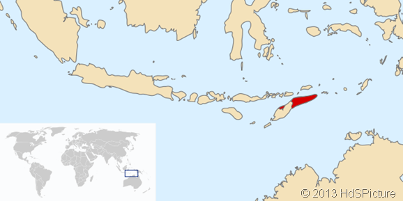 Lokasi Timor Leste