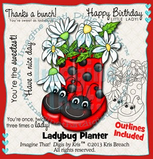 PROMO Ladybug Planter
