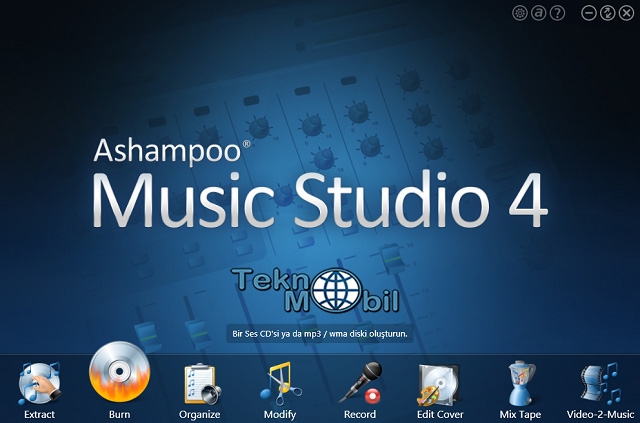 Ashampoo Music Studio v4.0.8.23 Türkçe Full