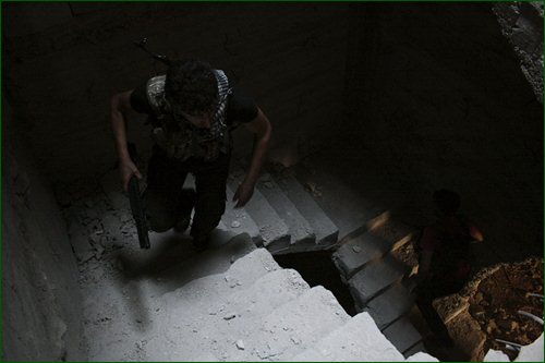 Разрушенная войной Сирия