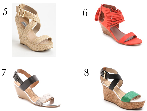 LDV Top 10: Wedge Sandals