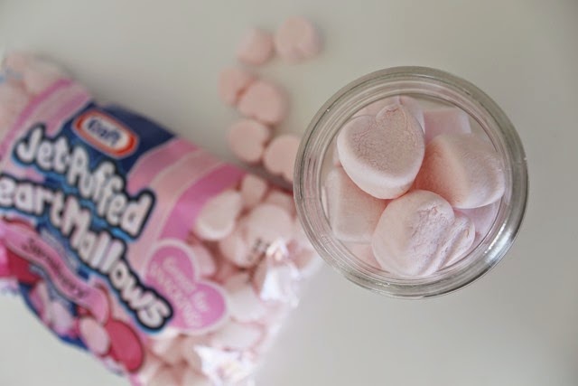 heart marshmallows 