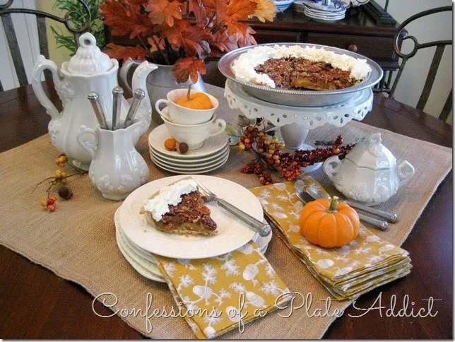 CONFESSIONS OF A PLATE ADDICT Creating a Fall Dessert Table