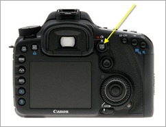 Canon 7D video button