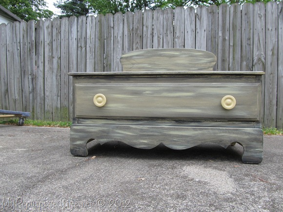 Chest of Drawers into Bench (64)