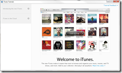 الشاشة الترحيبية الخاصة ببرنامج ايتونز iTunes 11.3.1 الشاشة الترحيبية الخاصة ببرنامج ايتونز iTunes 11.3.1