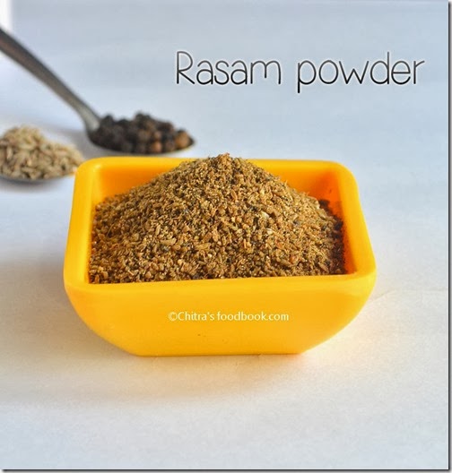 Easy rasam powder