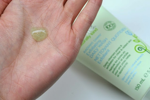 amie exfoliating face wash