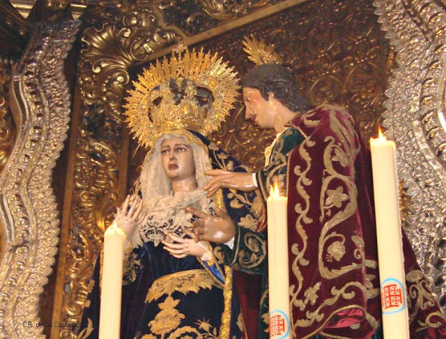 H. del Silencio. V. de la Concepción y san Juan Evangelista.