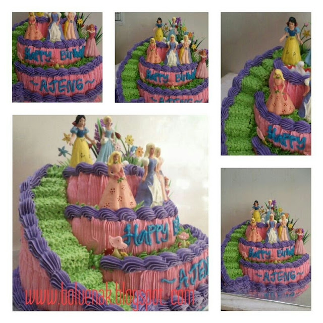 Toko Kue Bolu Enak Princess Birthday Cake