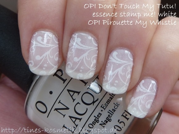 OPI Dont Touch My Tutu Stamping 1