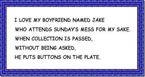 I LOVE MY BOYFRIEND NAMED JAKE ....