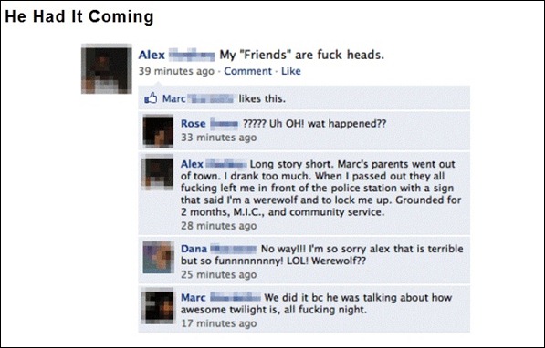 The 7 Funniest Facebook Statuses 07