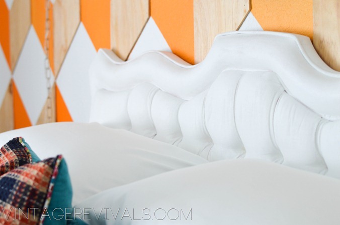 Epic Room Makeover Tufted Headboard, Can You Paint Your Fabric Headboard