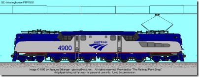 Amtrak PhV gg1