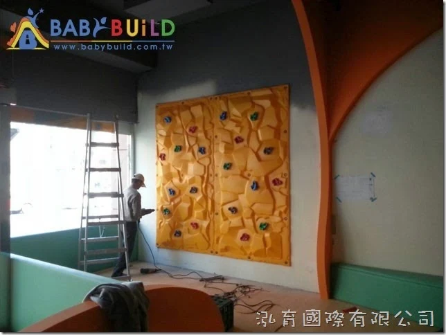 BabyBuild 兒童攀岩遊具施工組裝