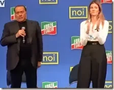 Silvio Berlusconi e Annagrazia Calabria