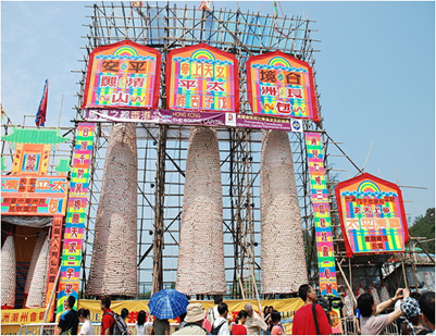 Cheung Chau Bun Festival In Hongkong