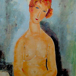 Modigliani, Nude with hands crossed