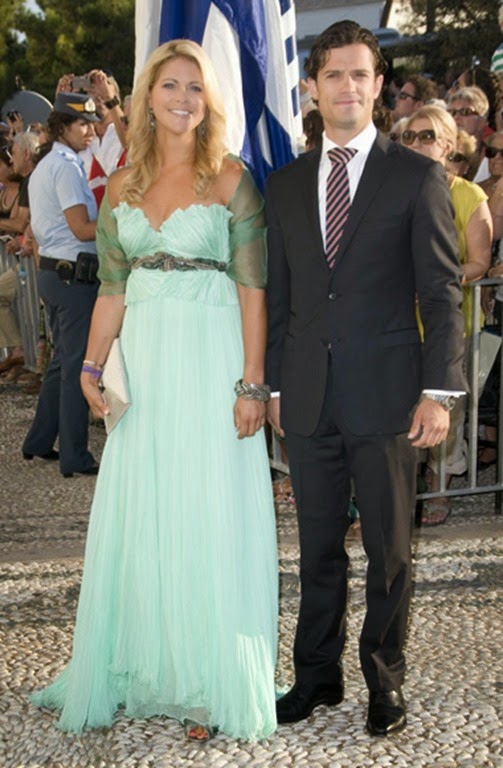 Magdalena y Carlos Felipe de Suecia llegaron juntos a la boda