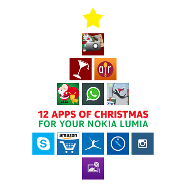 Nokia 12 Apps of Christmas Visual