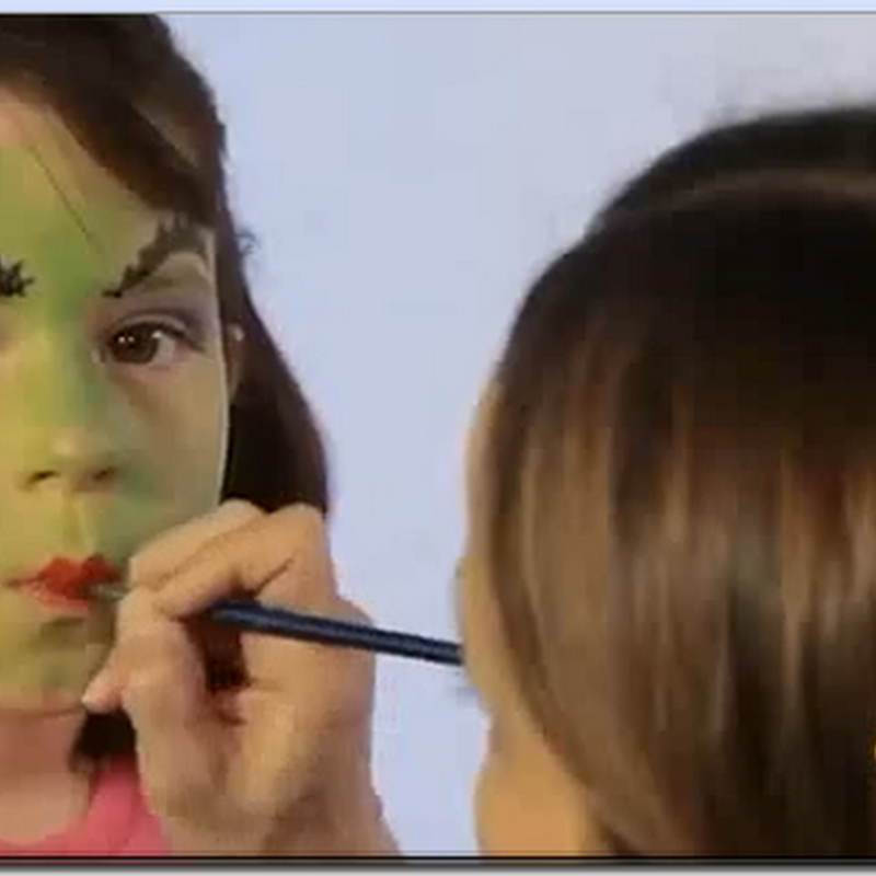 Como hacer un maquillaje de bruja para niña halloween
