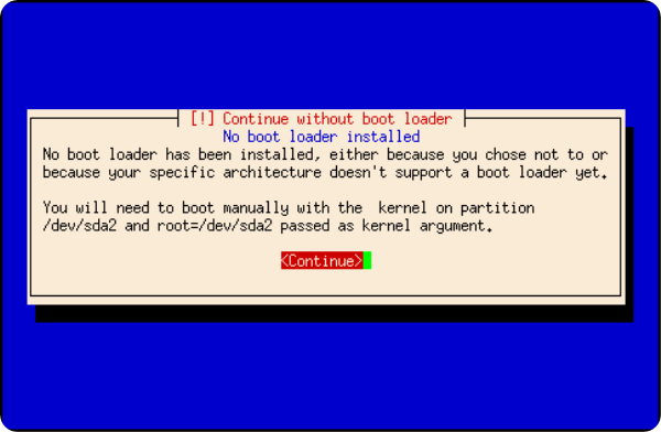 debian-install-bootloader