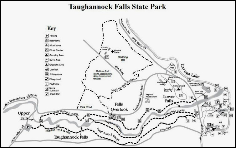 00a- Taughannock Falls SP Map