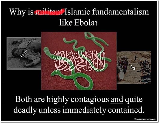 Islam like Ebola- Conagious & Deadly