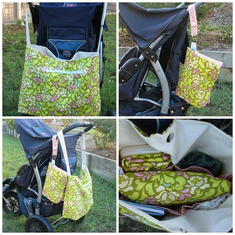 mod bead sway lime heather baily 6 pocket nappy bag combo  Collage