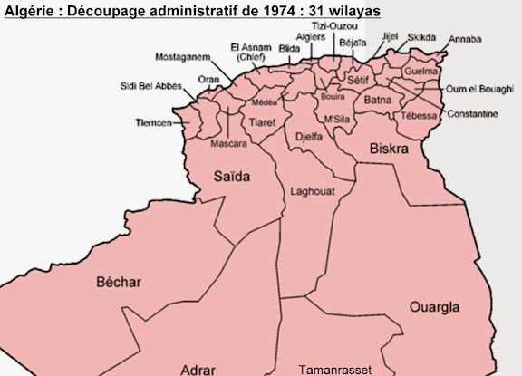 Découpage administratif  De nouvelles wilayas et non des wilayas