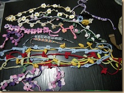 crochet accessories necklace