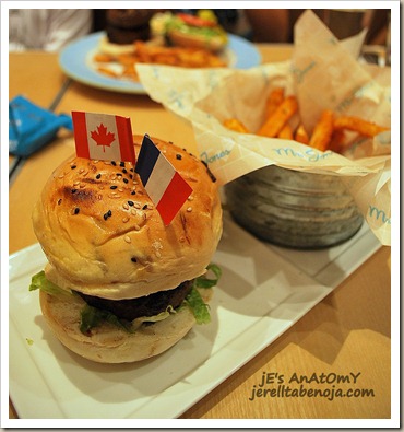 burger, fries, restaurant