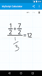 MyScript Calculator poster 5