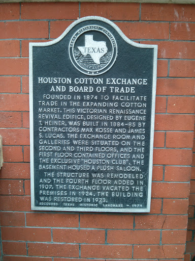 Houston Cotton Exchange and Board of Trade