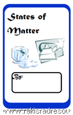 Printable student booklet on states of matter for your primary students - free from Raki's Rad Resources.
