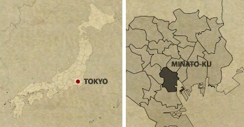 Minato Ku Location Map Japan