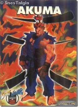 Akuma-Card Street Fighter Zero 2