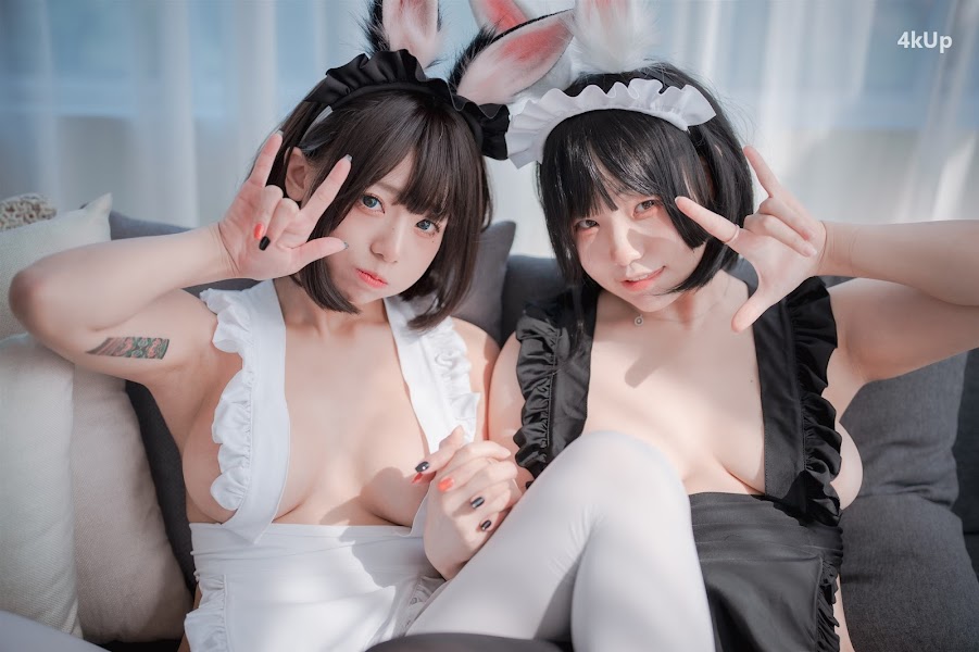 DJAWA Photo – Maruemon (마루에몽) & Mimmi (밈미) Maid Mansion W²