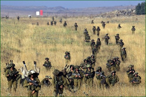 Армия Израиля на учениях