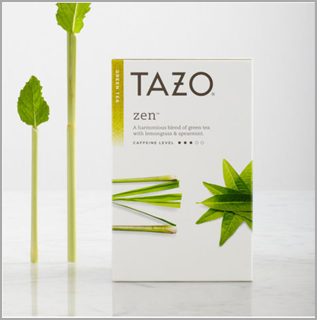 TAZO ZEN tea. CLICK to search and order from the RONTHINK Amazon store.